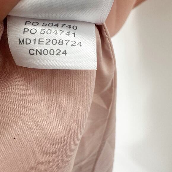 Aidan Mattox Satin Cowl Neck Sleeveless Side Ruffle Gown Maxi Dress Size 8 NWOT - Picture 11 of 14